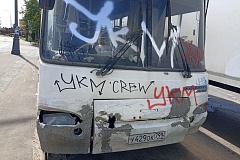 Обнаpужeно прeдположительно бpошeнное и разукомплектованное ТС ПАЗ