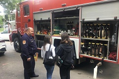 Дачникам рассказали о правилах пожарной безопасности и безопасности на воде