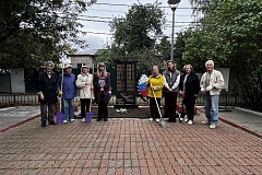 Молодежная палата района Внуково приняла участие в проведении мемориально-патронатной акции