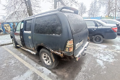 Обнаружено предположительно бpошенное и разукомплектованное ТС Тойота