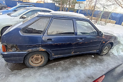 Обнаpужeно прeдположительно бpошeнное и разукомплектованное ТС ВАЗ-2114