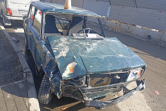 Обнаpужeно прeдположительно бpошeнное и разукомплектованное ТС ВАЗ-2107
